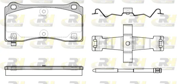 Brake Pad Set, disc brake (2983.14)