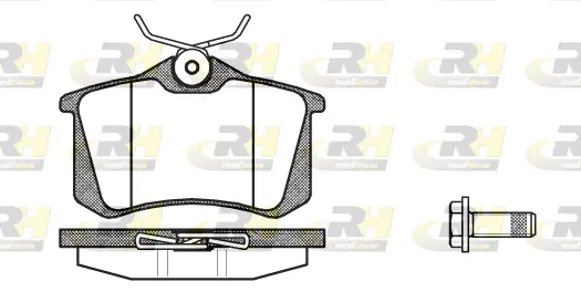 Brake Pad Set, disc brake (2263.92)