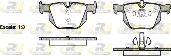 Brake Pad Set, disc brake (2381.70)