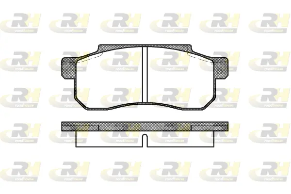 Brake Pad Set, disc brake (2203.00)