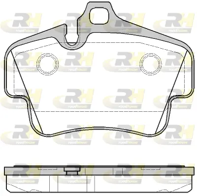 Brake Pad Set, disc brake (2773.30)