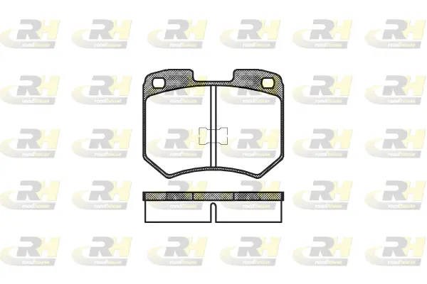 Brake Pad Set, disc brake (2019.00)