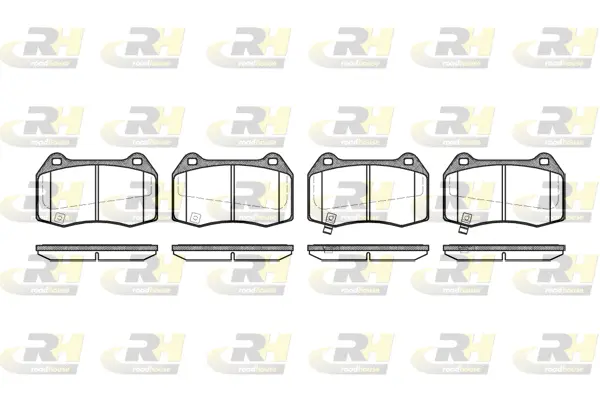Brake Pad Set, disc brake (2441.32)