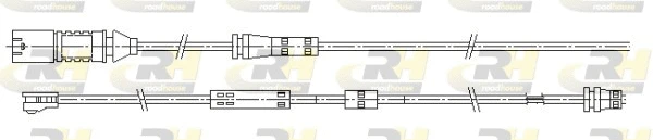 Warning Contact, brake pad wear (001180)