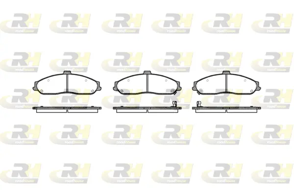 Brake Pad Set, disc brake (2667.02)