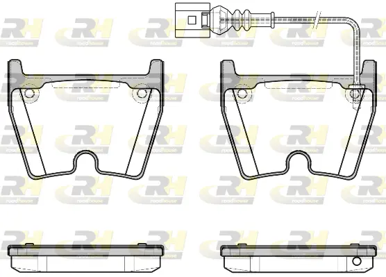 Brake Pad Set, disc brake (2896.11)