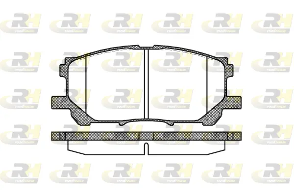 Brake Pad Set, disc brake (21039.00)