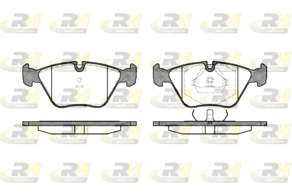 Brake Pad Set, disc brake (2270.10)