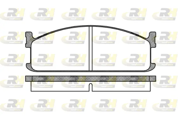 Brake Pad Set, disc brake (2204.00)