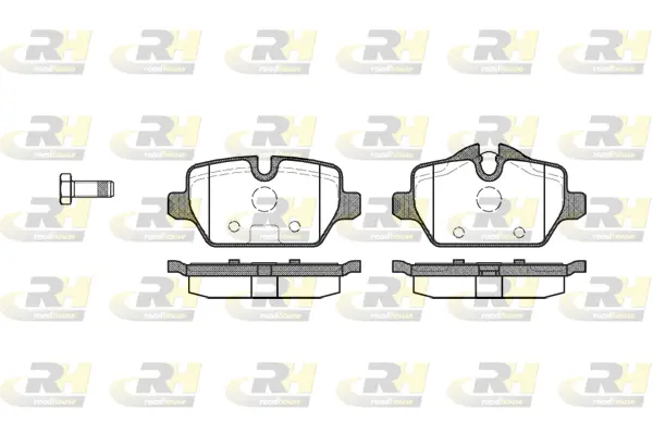 Brake Pad Set, disc brake (21132.00)