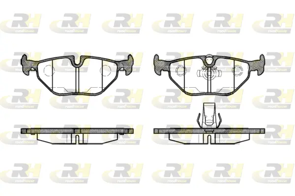 Brake Pad Set, disc brake (2265.15)