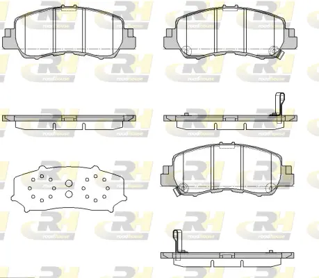 Brake Pad Set, disc brake (21881.02)