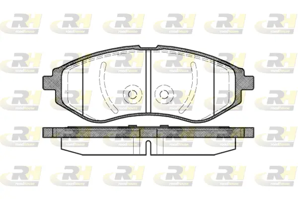 Brake Pad Set, disc brake (2986.00)