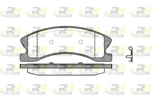 Brake Pad Set, disc brake (2973.02)