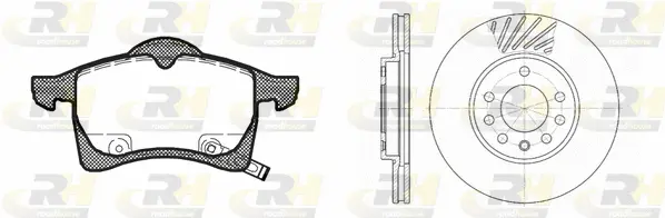 Brake Kit, disc brake (8683.00)