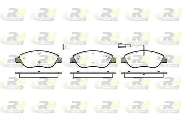 Brake Pad Set, disc brake (2860.01)