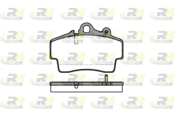 Brake Pad Set, disc brake (2653.00)