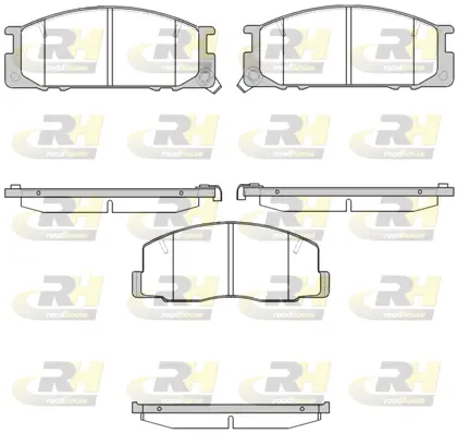 Brake Pad Set, disc brake (2306.12)