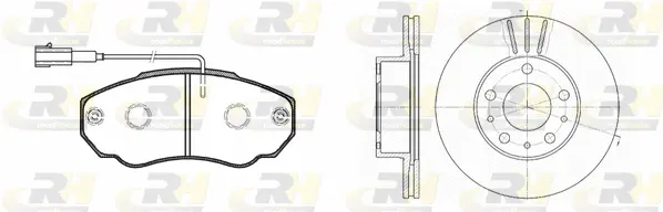 Brake Kit, disc brake (8960.00)