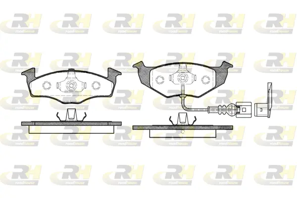 Brake Pad Set, disc brake (2609.11)