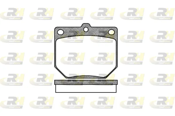 Brake Pad Set, disc brake (2077.20)