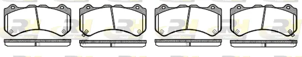 Brake Pad Set, disc brake (21376.02)