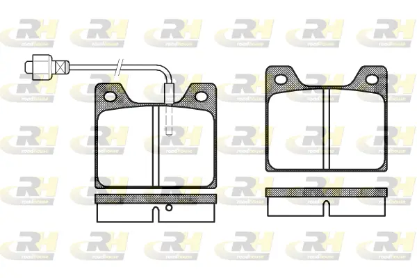 Brake Pad Set, disc brake (2013.02)