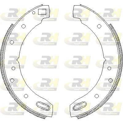 Brake Shoe, parking brake (4604.00)