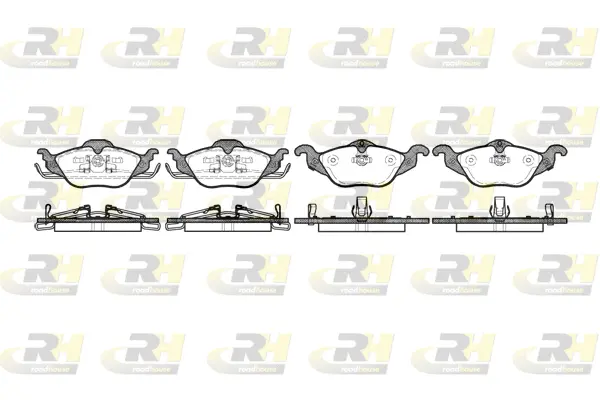 Brake Pad Set, disc brake (2684.02)