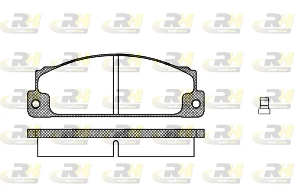 Brake Pad Set, disc brake (2022.02)