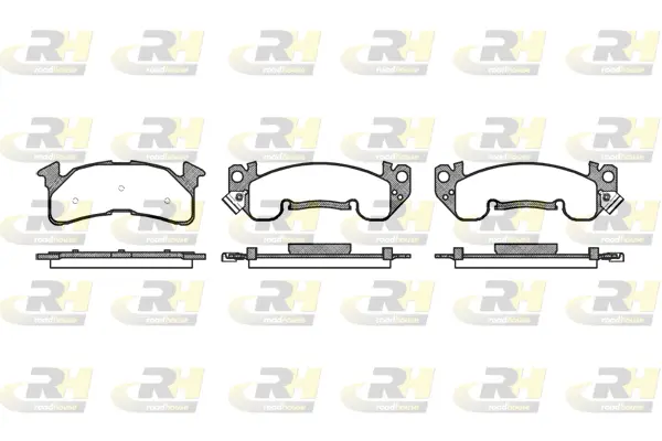 Brake Pad Set, disc brake (2514.00)