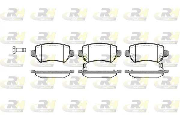 Brake Pad Set, disc brake (2957.02)