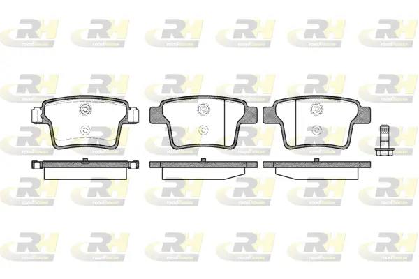 Brake Pad Set, disc brake (21149.10)