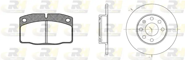 Brake Kit, disc brake (8101.00)