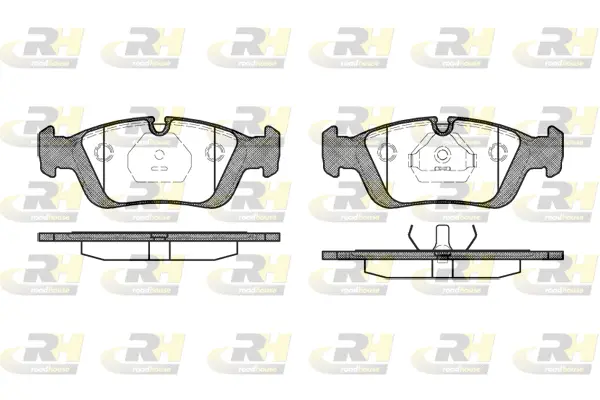 Brake Pad Set, disc brake (2384.00)