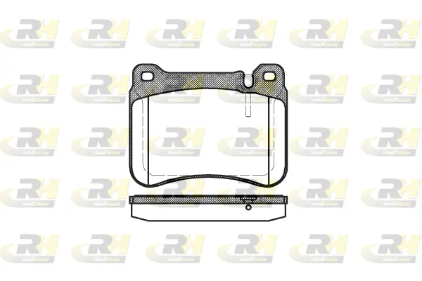 Brake Pad Set, disc brake (21193.00)