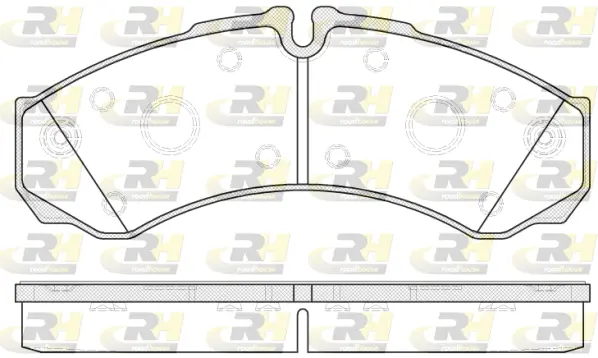 Brake Pad Set, disc brake (2651.20)