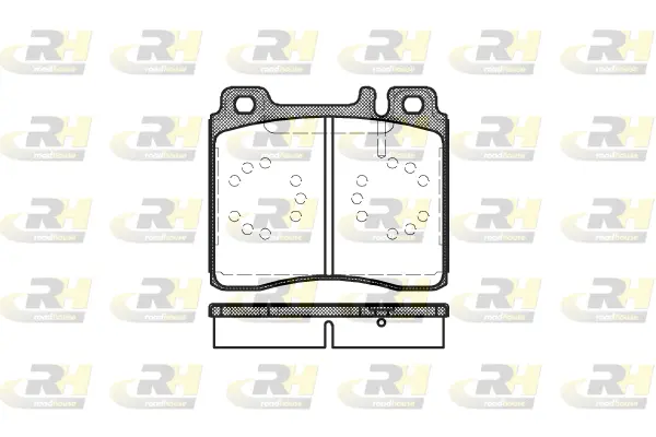 Brake Pad Set, disc brake (2420.00)
