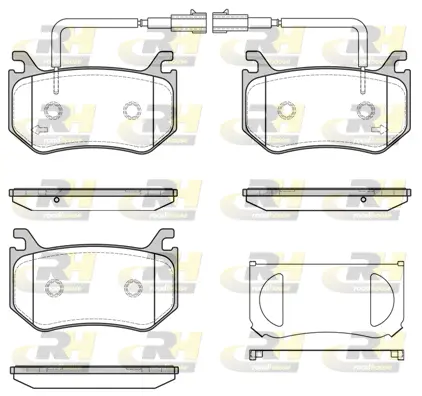 Brake Pad Set, disc brake (21715.02)
