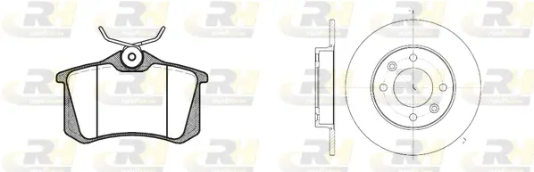 Brake Kit, disc brake (8263.03)