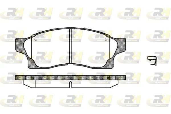 Brake Pad Set, disc brake (2377.00)