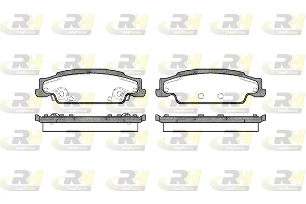 Brake Pad Set, disc brake (2952.02)