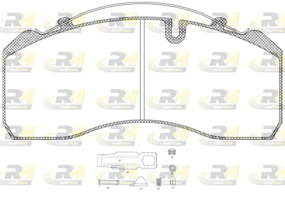 Brake Pad Set, disc brake (JSX 2814.80)