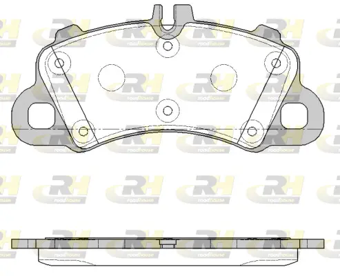 Brake Pad Set, disc brake (21862.00)