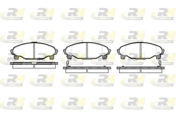 Brake Pad Set, disc brake (2501.02)