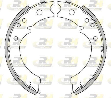 Brake Shoe, parking brake (4457.00)