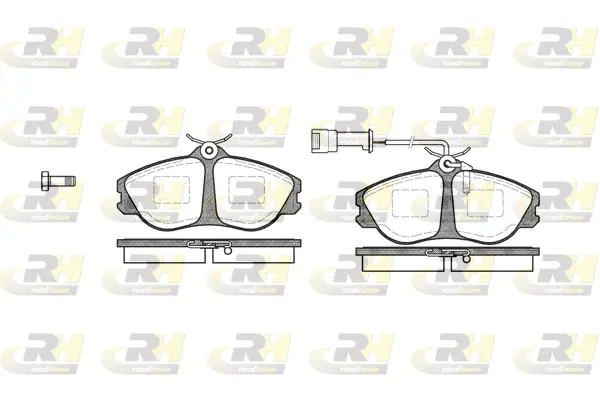 Brake Pad Set, disc brake (2276.02)