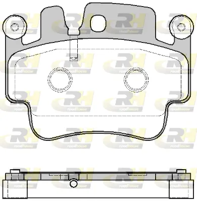 Brake Pad Set, disc brake (2982.00)