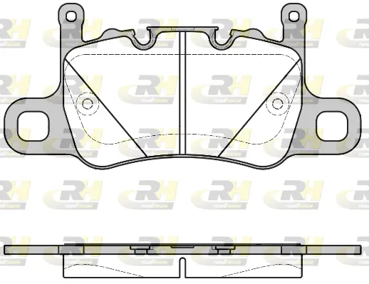 Brake Pad Set, disc brake (21598.00)