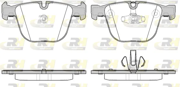 Brake Pad Set, disc brake (2892.20)